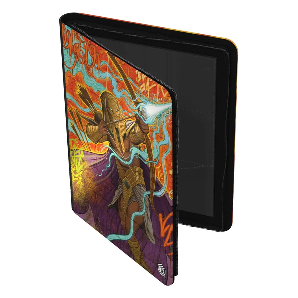 Ultimate Guard Zipfolio 18-Pocket Xenoskin (360 double-sleeved cards) Magic: The Gathering "Aetherdrift" - Ketramose the New Dawn
